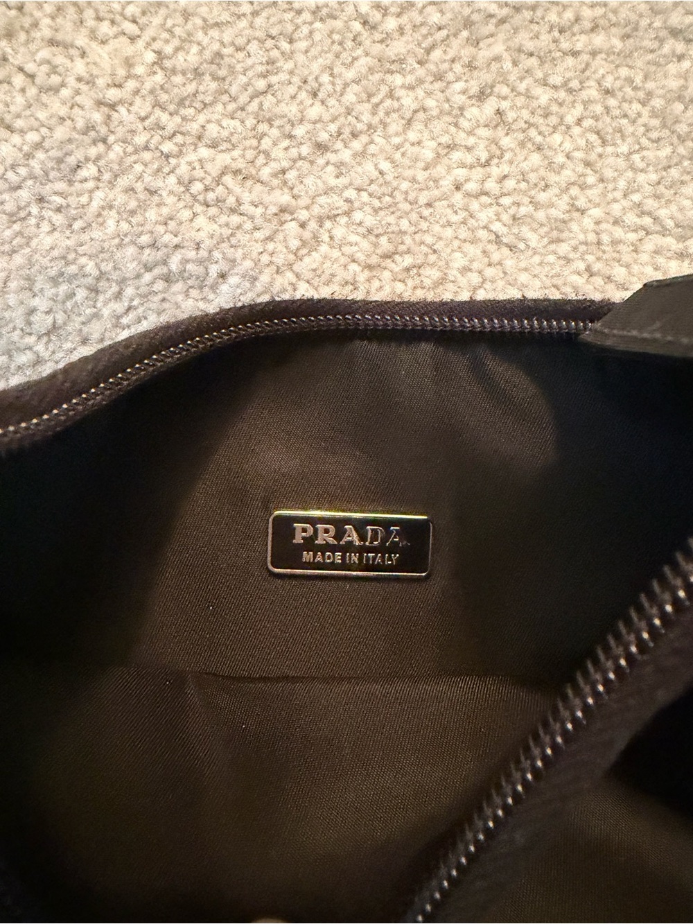 Prada Tessuto Black Nylon Shoulder Bag - Picture 5 of 6